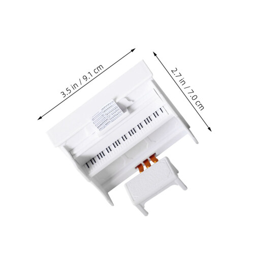 Miniature Upright Piano And Stool Set For Kids Play 2