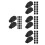 80 Pcs Steam Control Switch Covers For Electric Kettle Temperature Cap 10