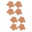 100 Pcs Chocolate Wrapping Trays With Paper Liners And Compartments 8
