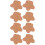 100 Pcs Chocolate Wrapping Trays With Paper Liners And Compartments 6