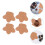 100 Pcs Chocolate Wrapping Trays With Paper Liners And Compartments 9