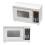 2 Unidades Mini Microondas Escala 1:12 Para Cocina De Muñecas 10