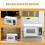 2 Unidades Mini Microondas Escala 1:12 Para Cocina De Muñecas 9