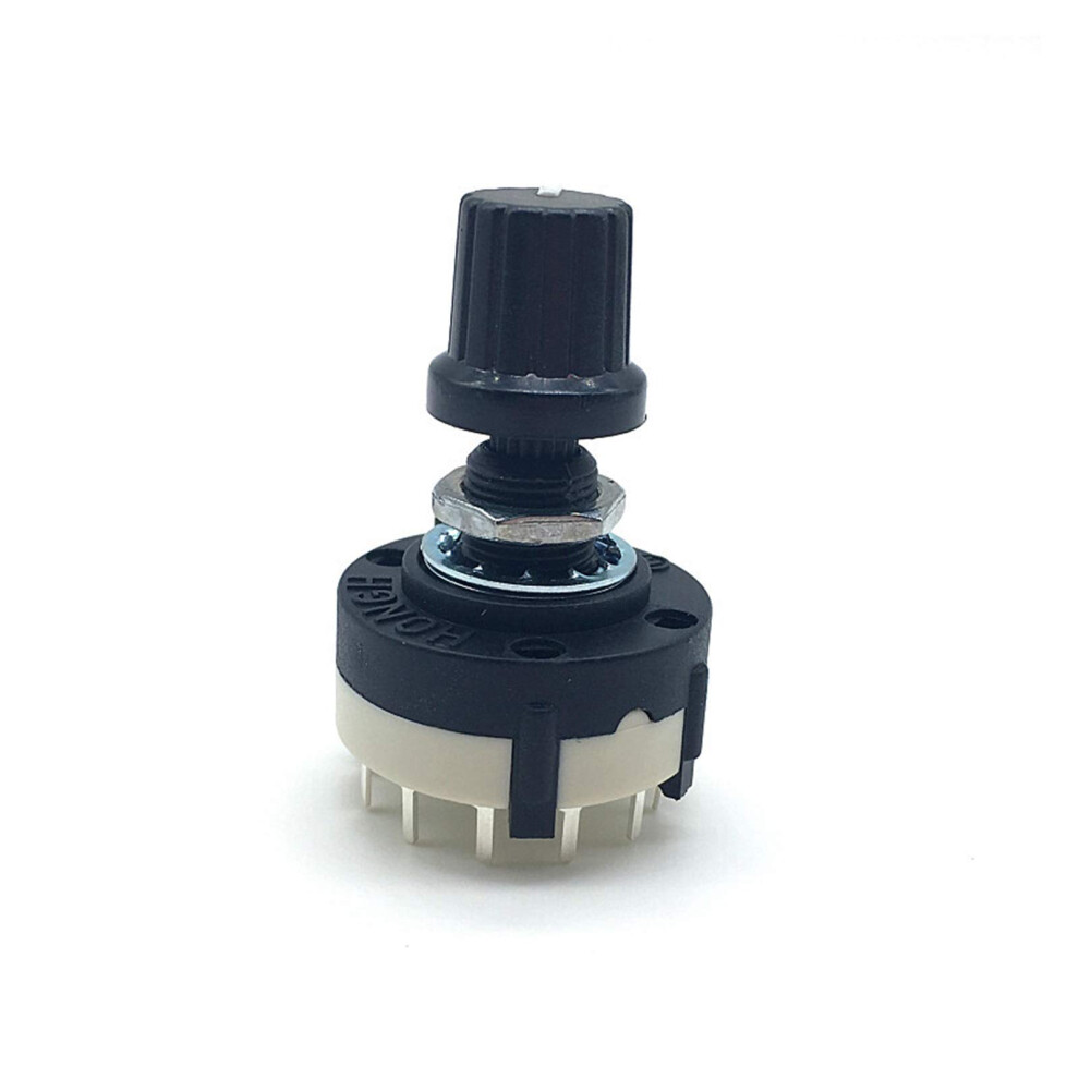 Rotary Encoder, Rs26 1P12p Channel Selector 20Mm Handle (Without Knob) With Knob Ref: 8639 9001264236663