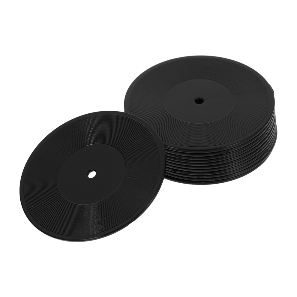 Photos - Doll Accessories 36 Pcs Dollhouse Miniature Records 1:12 Scale Vinyl For Music Room