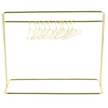 3 Sets Doll Apparel Hanger Miniature Cloth Rack
