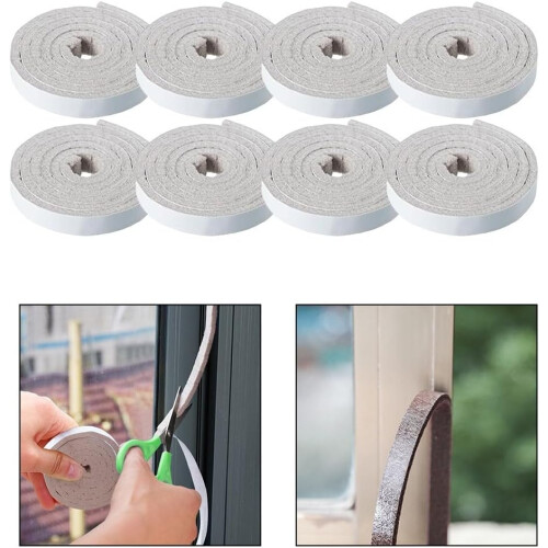 EVAMaterial drip strips for windows improve energy efficiency and reduce moisture problems, 4/8 pieces (8 pieces) Ref: 8217 2