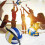 Volleyball Impact Trainer, Training Equipment with Hooks, Rebounder for Playground, Backyard Ref: 3689 2
