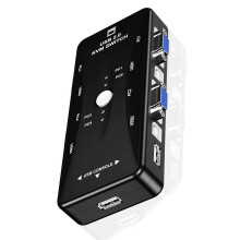 KVM Switcher 2Port/4Port USB 2.0, 1080P Video Output, 1920x1080 Resolution, MultiPC Management