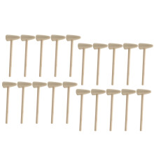 40 Pcs Children Toy Hammers Mini Wooden Mallets Gifts