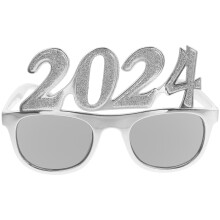 2Pcs 2024 Óculos De Sol Com Número, Adereço Para Festa De