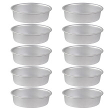 10 Stuks Ovale Taart Pannen Kaas Taart Bakvormen Aluminium