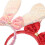 2Pcs Halloween Bunny Ears Headband Para Mulheres 9