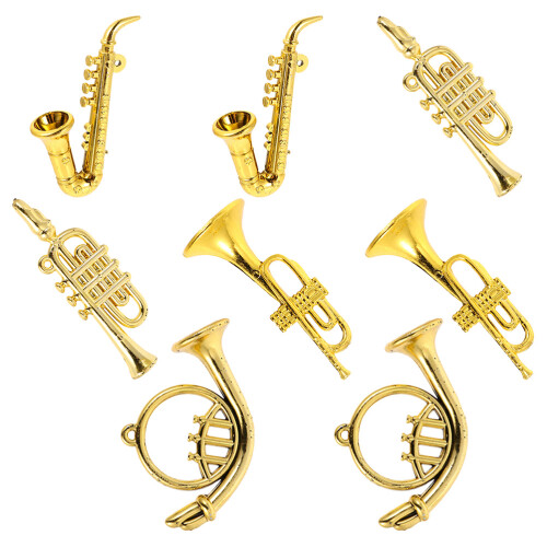 4 Sets Miniature Musical Instrument Model Simulation 1