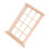 3Pcs 1/12 De Janela Com Treliça Para Casa De Bonecas 10