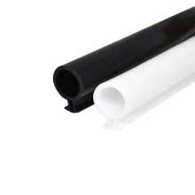 10 m sealing strip for windows, sealing strip for the sound ulation of window frames, windproof, Black large O Ref: 2890