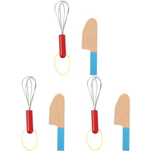 6 Unidades Brinquedo Cozinha Utensílios 2