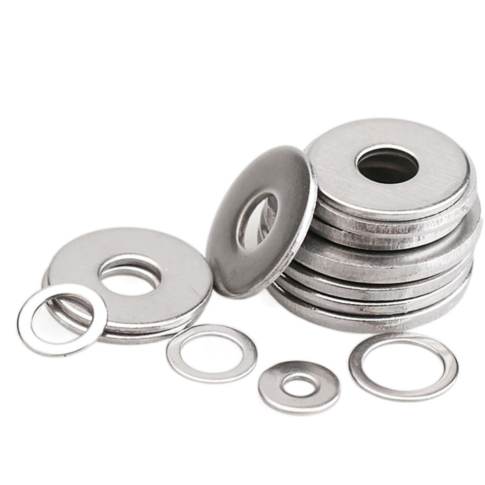 Metal Washer Spacer 304 Stainless Steel Flat Gaskets M3m20 (M14x20x1mm, 50Pcs) Ref: 5574 9001264238650