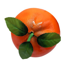 Stevige Lifelikes oranje centerpieces helder schuimfruit voor