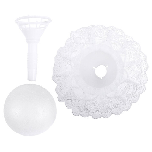 5 Sets Foam Floral Handle Bouquet Holder For Arrangements