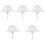 5 Sets Foam Floral Handle Bouquet Holder For Arrangements 5