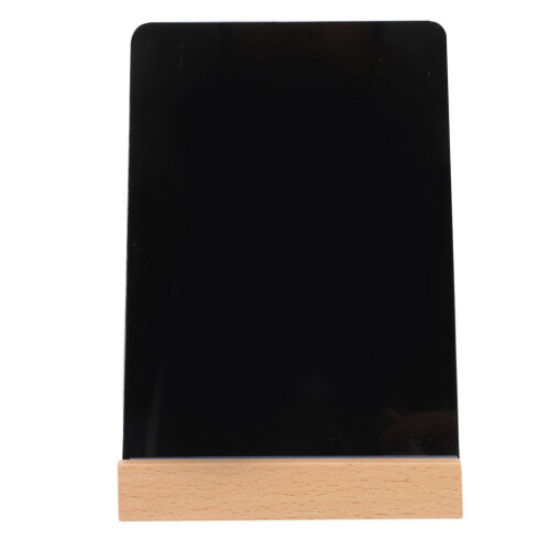 Wiederverwendbare Kreidetafel A6 mit Sockel 2