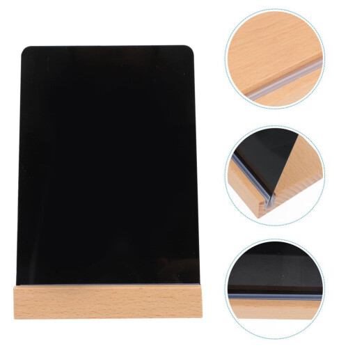 Wiederverwendbare Kreidetafel A6 mit Sockel 1