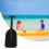 Paddle for Boating, Boat Telescopic Paddle for   with Slip Handle Black 2