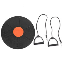 Fitness Twister, allsidig midjeskive for aerob trening hjemme, elastiske bånd, massasje og refleksologi, kvalitetsmateriale, sklisikkert design for