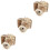 3Pcs -Cabeça 3D Câmera , Brinquedo Educativo Montagem DIY 5