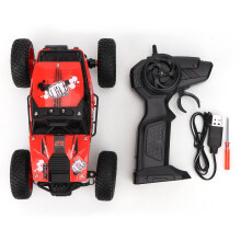 Camion RC ad alta velocità con frequenza remota a 2,4 GHz, monster truck fuoristrada per tutti i terreni con telaio in ABS e struttura resistente