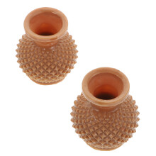 6 Unidades Mini Vaso Suporte Para Fotos Acessório Casa De Bonecas