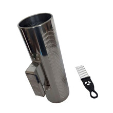 Guiro Metal Guiro Instruments Professional Percussion Guiro Shaker Instrument Toolset With Scraper For Performances 4x12 Ref: 8957