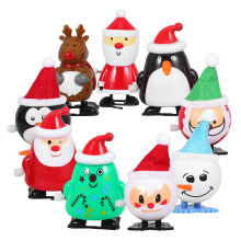 18 Pcs Christmas Wind Up Toy Party Favors Mixed Style