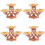 4Pcs Acessório Casa De Bonecas Mini Decorativo 7