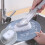 Εργονομική αντιολισθητική λαβή, καθαριστικό κουζίνας πολλαπλών χρήσεων με 8