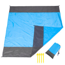 2 Sets Foldable Picnic Blanket Large Beach Mat Camping Rug