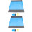 2 Sets Foldable Picnic Blanket Large Beach Mat Camping Rug 7