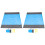 2 Sets Foldable Picnic Blanket Large Beach Mat Camping Rug 4