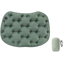 Stadium Cushion Inflatable Travel Pillow Seat Ultralight Waterproof Air Pad For Outdoor Camping Boating Green