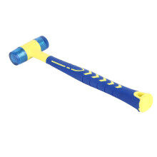 Light Shock Absorption Rubber Hammer NonMarring Head Ergonomic Handle Lightweight For Carpentry
