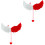 2Pcs Comfortable Halloween Costume Wings Durable Wings for Party Use 3
