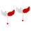 2Pcs Comfortable Halloween Costume Wings Durable Wings for Party Use 4