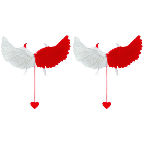 2Pcs Comfortable Halloween Costume Wings Durable Wings for Party Use 1