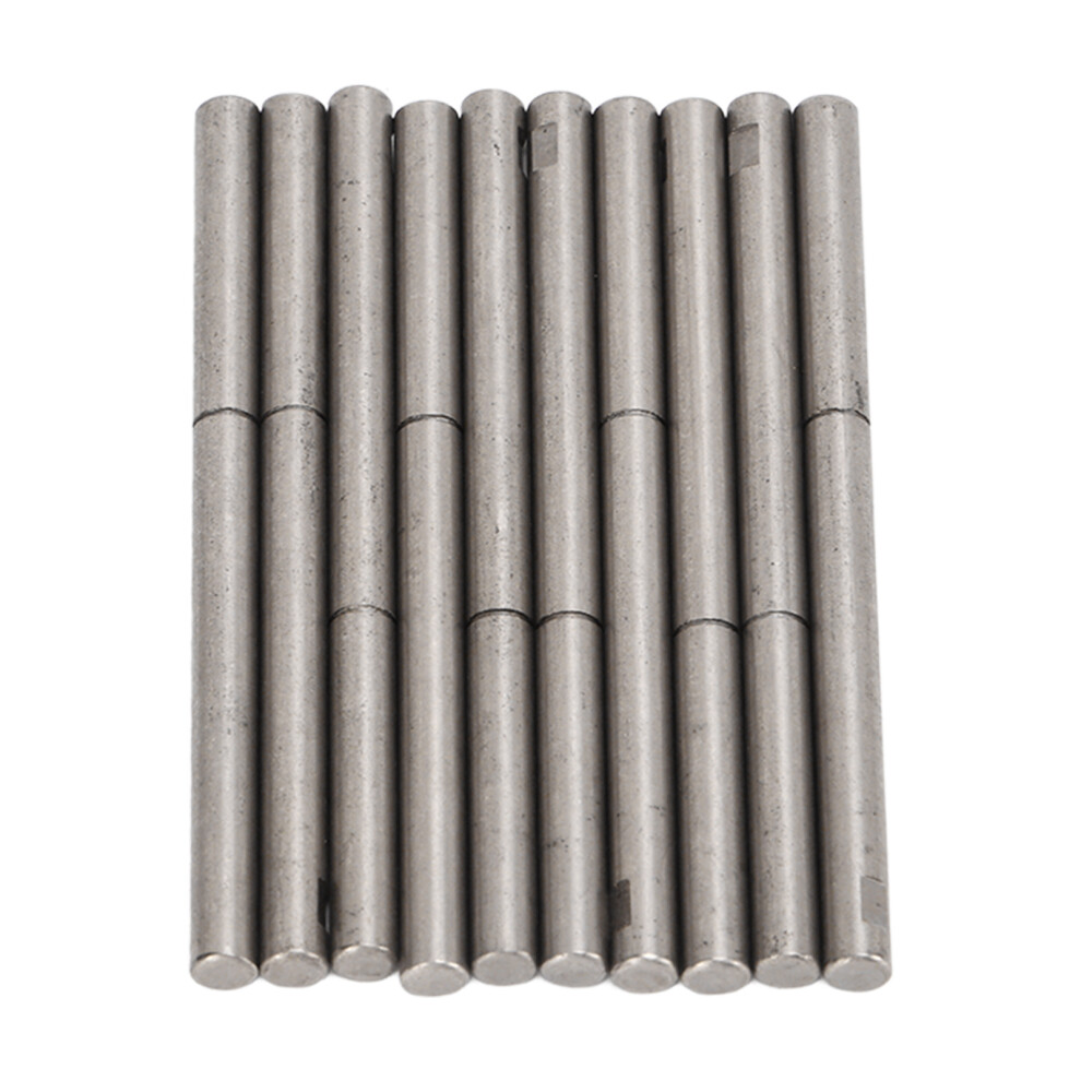 Versatile Dowel Pins, Stainless Steel Long Service Life Anti Corrosion Smooth Surface Easy To Install Shelf Support For Wide Application (10Pcs) 9088816589781