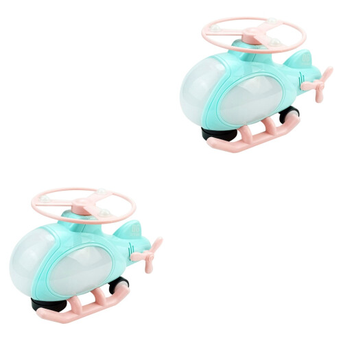 2 Unidades Brinquedo Helicóptero com e 360 2