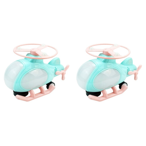 2 Unidades Brinquedo Helicóptero com e 360 1