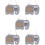 5Pcs Sonogram Photo Frame Set With Milestone Board And Elephant Design 10