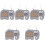 5Pcs Sonogram Photo Frame Set With Milestone Board And Elephant Design 5