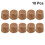 10Pcs Wooden Plug Vacuum Flask Stopper Lid Replacement 7